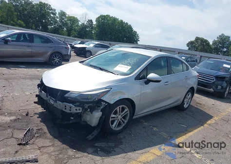 2018 Chevrolet Cruze Lt Auto из США, поврежденный, VIN 1G1BE5SMXJ7164123